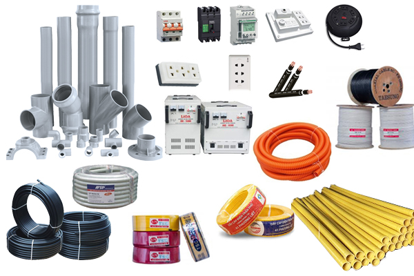 Cung cấp VẬT TƯ cho Công trình Hệ thống (Điện - Nước)
