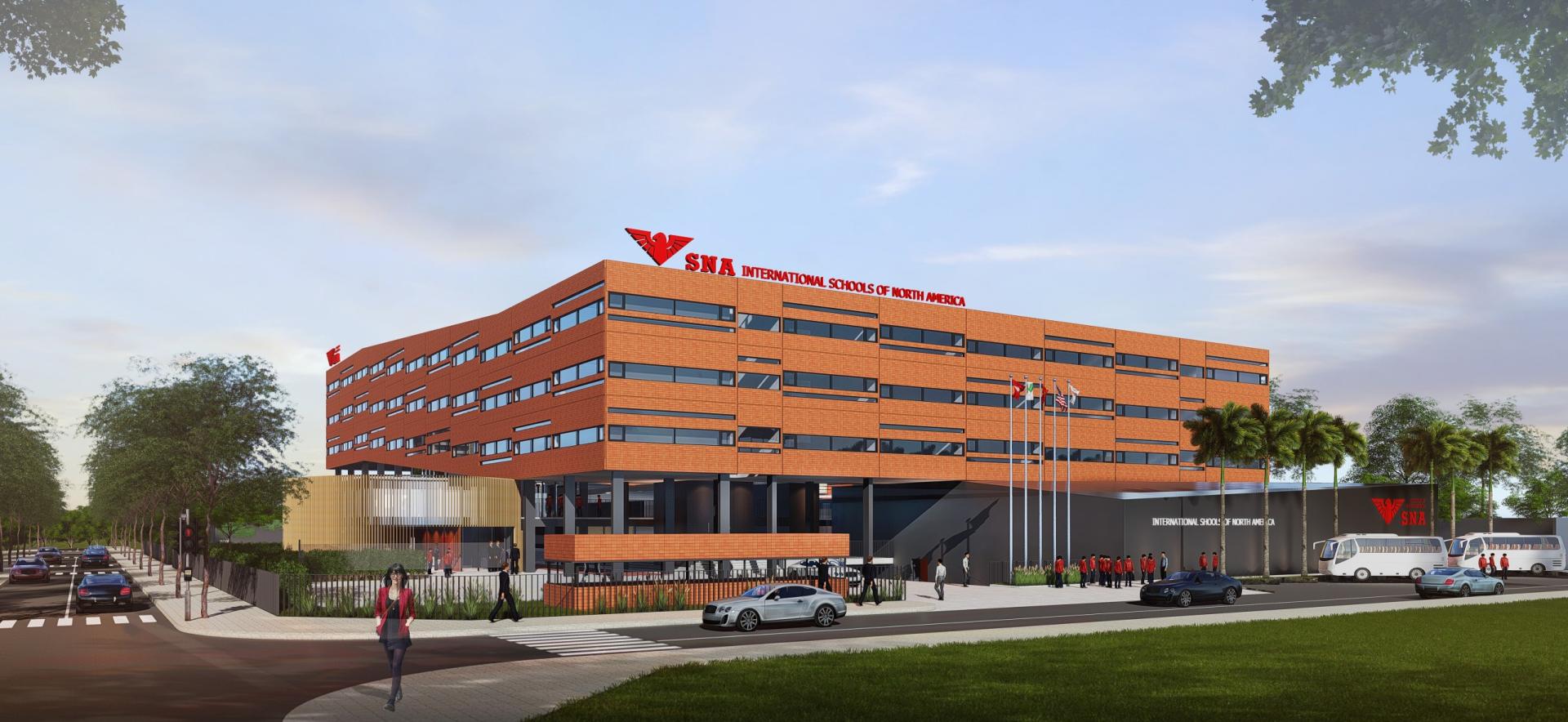 Thi công Trường Quốc Tế Bắc Mỹ (SNA)